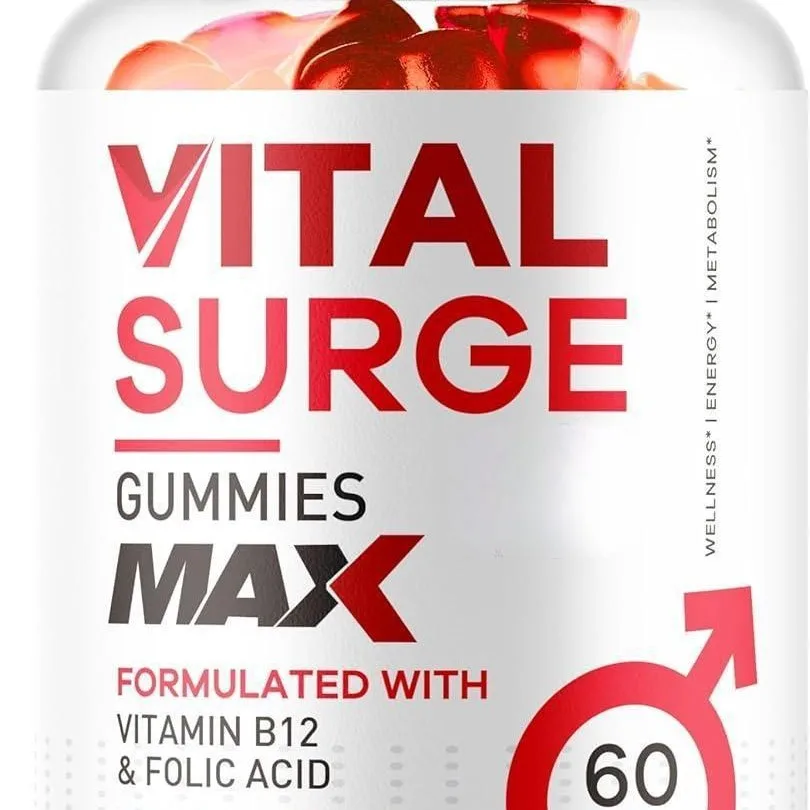 Acv Vital Surge Gummies Formulated With Vitamin B12 & Folic Acid Help Men Maintain Strength, Endurance, And Vitality