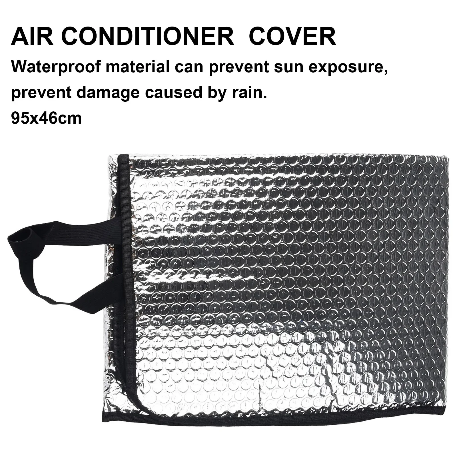

1 Pcs Cover Durable Cover Air Conditioner Cover Convenient Design Sunscreen Waterproof Waterproof Material Brand New