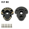 Redcat Ascent-18 Rc Car Upgrade Parts 44g Black Coating Brass Rear Outer Portal Housing Metal For Crawler Accessories 1/18 Scale 1