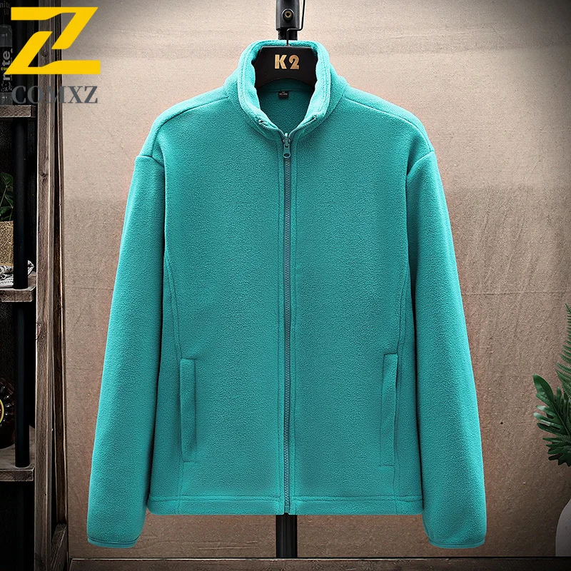 EiAO Jacket Couple's Windproof Waterproof Thermal Double-Sided Outdoor Coat for Hiking Camping Fishing Stand Collar Techwear2025