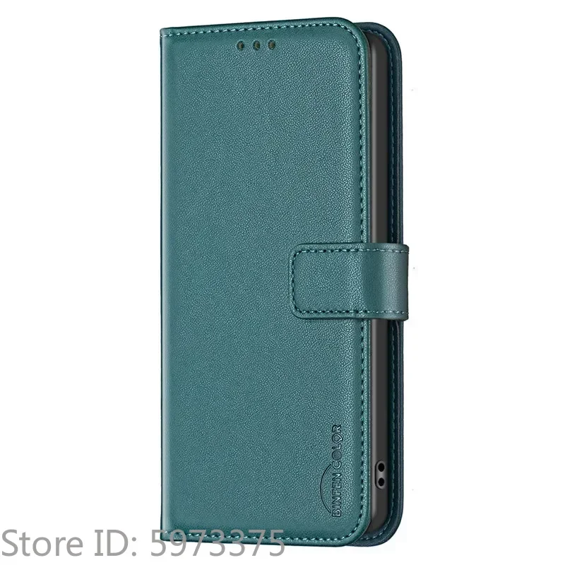 Elegant Leather Wallet Phone Case with Card Slot