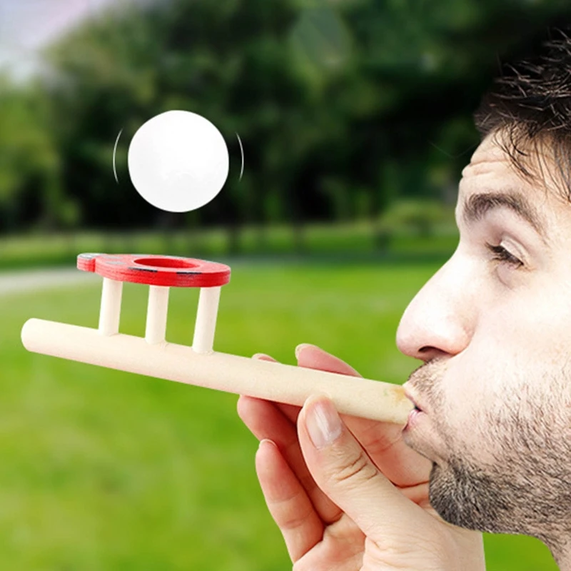 

Интерактивная трубка, выдувающий шар, игрушка, контроль дыхания, плавающий шар, игрушка для детей