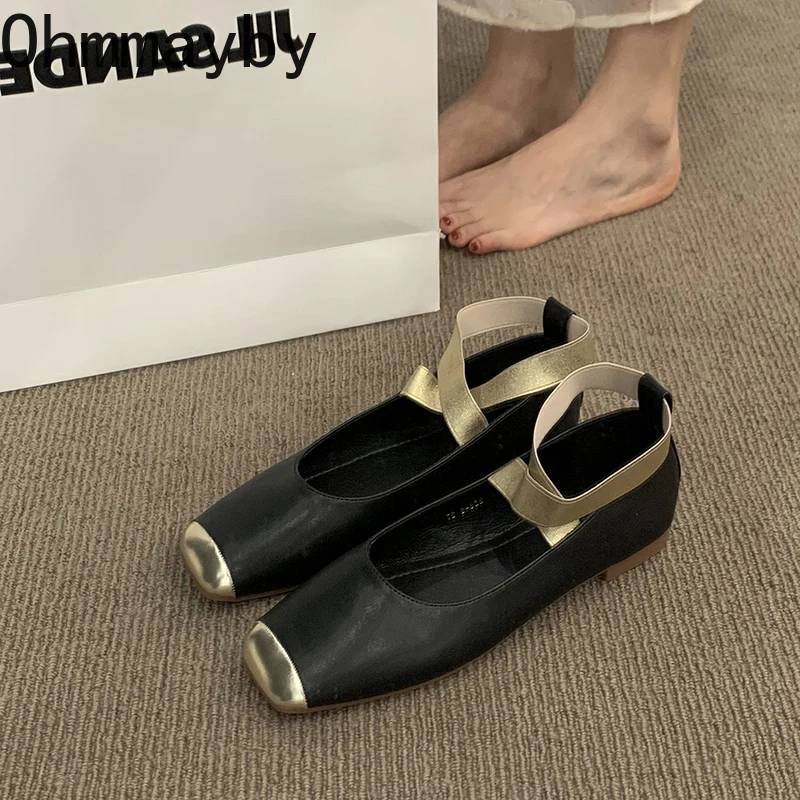 

Женские Туфли Мэри Джейн, мягкая подошва, ремешок на щиколотке, удобная обувь на плоской подошве, осень