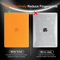 Coque rigide de protection mate pour ordinateur portable M5, compatible MacBook Air 13,6 pouces (versions 2022-2026), modèles M4, M3, M2, A3449, A3240, A3113, A2681 4