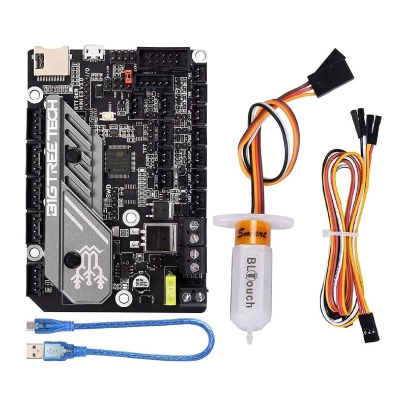 

Upgraded SKR Mini .0 BLTouch 3D Controller 32Bit Silent Board for Ender3 3Pro 3D Printer with Cooling Drop Shipping