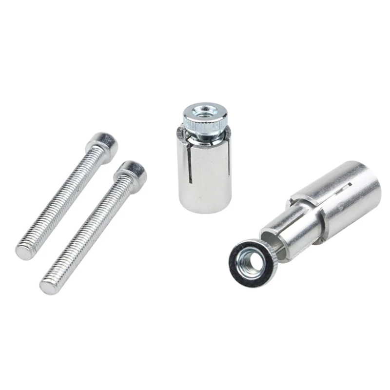 Aluminum Motorcycle Handlebar End Plugs Expansion Screw ,Expanding Locking Handlebar End Expand Screws