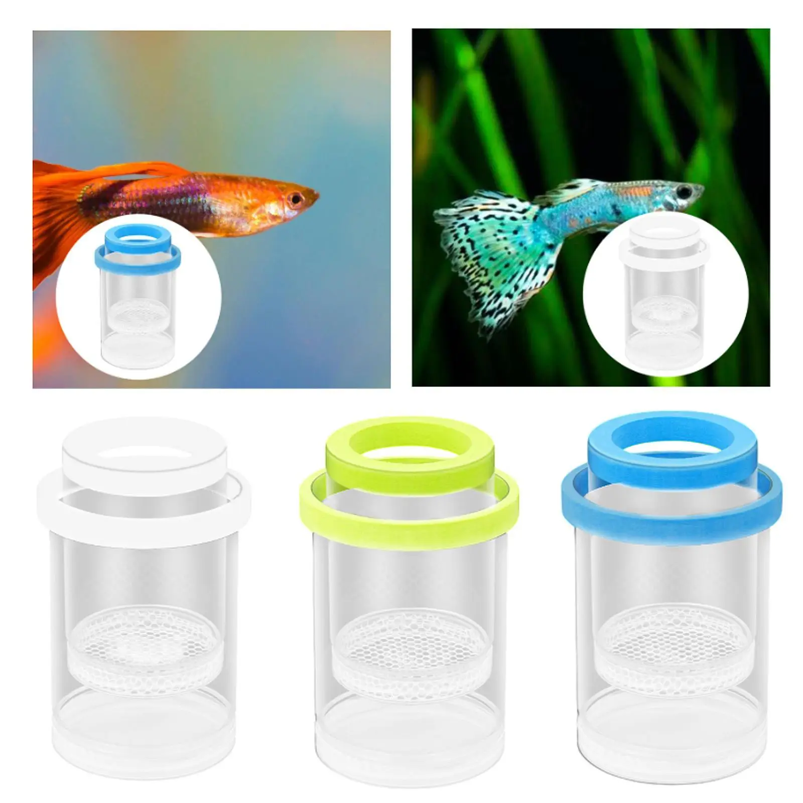 Aquarium Floating Fish Separation Box, Transparent Breeding Incubator