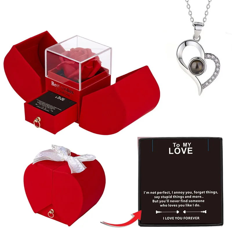 Elegant Flower Gift Box for Special Occasions - Perfect for Mothers, Girlfriends, Bridesmaids, and Loved Ones