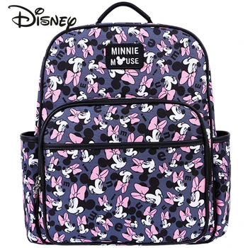 디즈니 미니 신상 기저귀 가방, 귀여운 아기 가방, 럭셔리 브랜드 아기 기저귀 가방, 오리지널 패션 여성 백팩