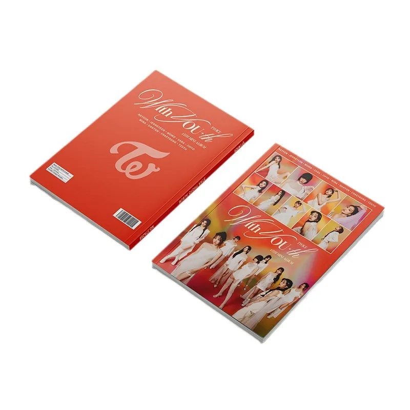 Kpop TWICE New Album 13th Mini With YOU-th HD Photo Gallery Sticker Poster Bookmark Collection Card Nayeon Momo Mina Fans Gift