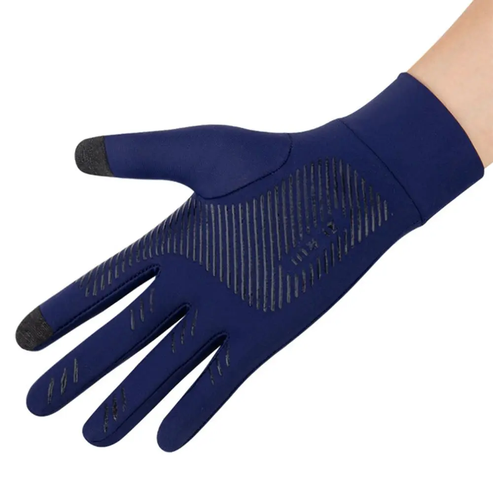 Summer UV Protection Sunscreen Gloves Thin Breathable Anti-UV Mittens Elastic Slip Resistant Sun Protection Gloves Running