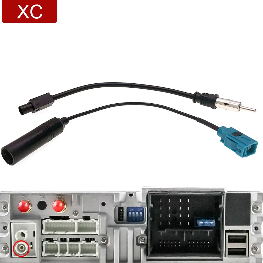 Adaptador De Radio Cable De Retención Para Cámara De Marcha Atrás Macho