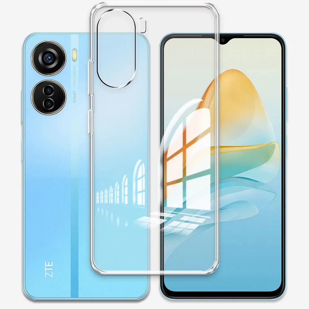 Clear Silicone Soft Protective Phone Case - Transparent Bumper Cover