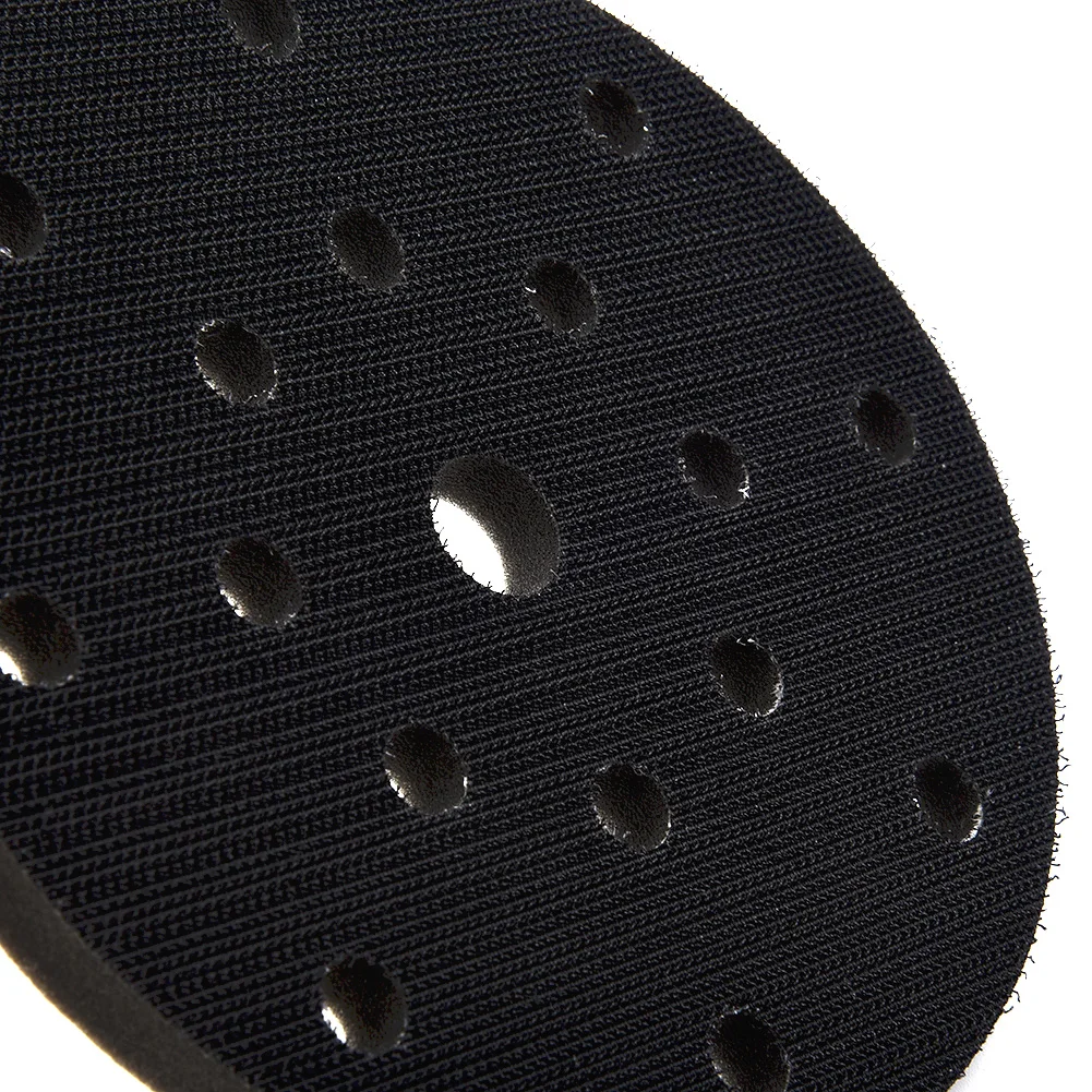 

Round Sandpaper 6Inches 150mm 17 Hole Wood Working Polisher Sander Disc Dust Free Soft Sponge Interface Sanding Pad