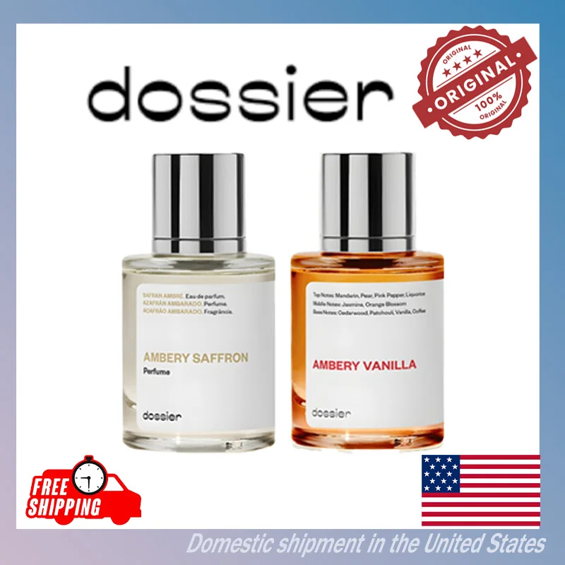 Dossier Ambery Saffron 50ml Perfume