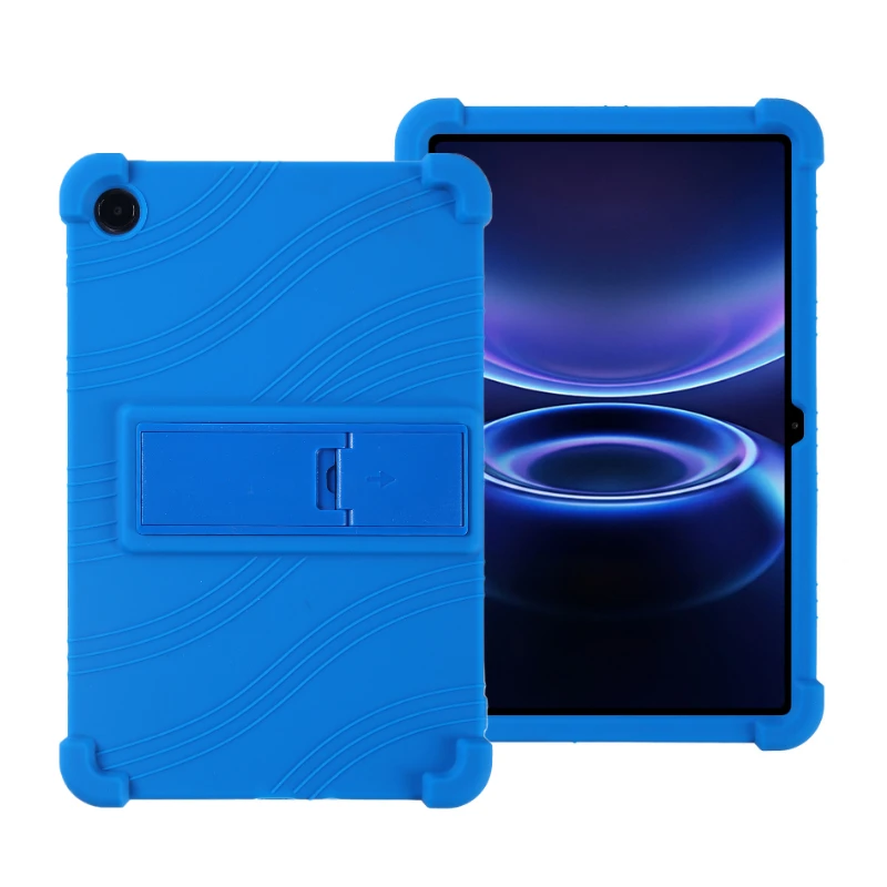 Enhanced Shockproof Silicon Tablet Cover with Kickstand and Airbag Protection - 9.7 inch