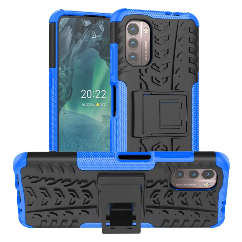 

For Nokia G11 NokiaG11 TA 1401 Case Heavy Duty Armor Hard Cover Silicone TPU Bumper Case for Nokia G21 G11 NokiaG21 NokiaG11