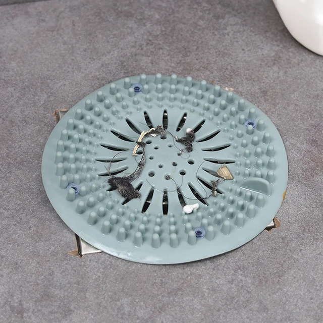 Anti-Clogging Shower Hair Catcher Floor Drain Strainers Mesh Sink Filter  Round Drain Cover for Bathroom Bathtub Kitchen - AliExpress