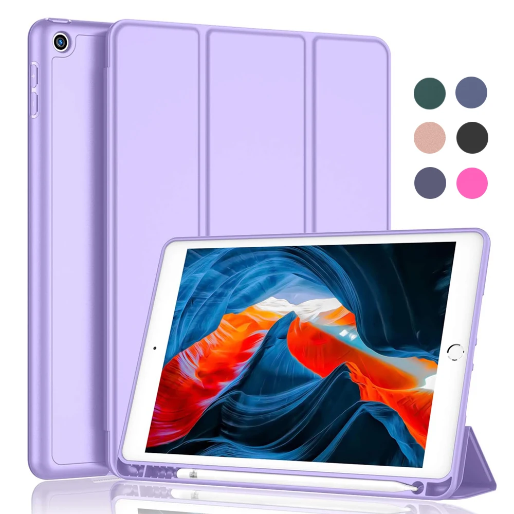 Advanced iPad Protective Case with Pencil Holder and Versatile Stand