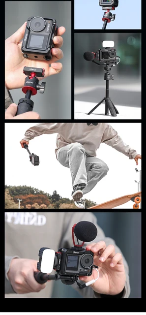 Dji Osmo TELIN Carcasa De Aluminio Metal Vlog Cage Para Dji Osmo