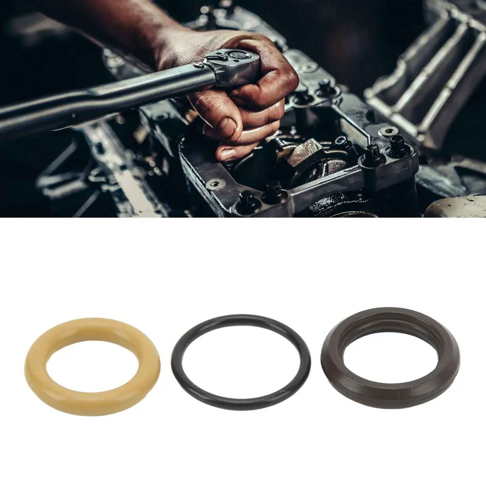 3C3Z 9G804 AA High Pressure Oil Pump & Rubber O Kit For engine Replacement