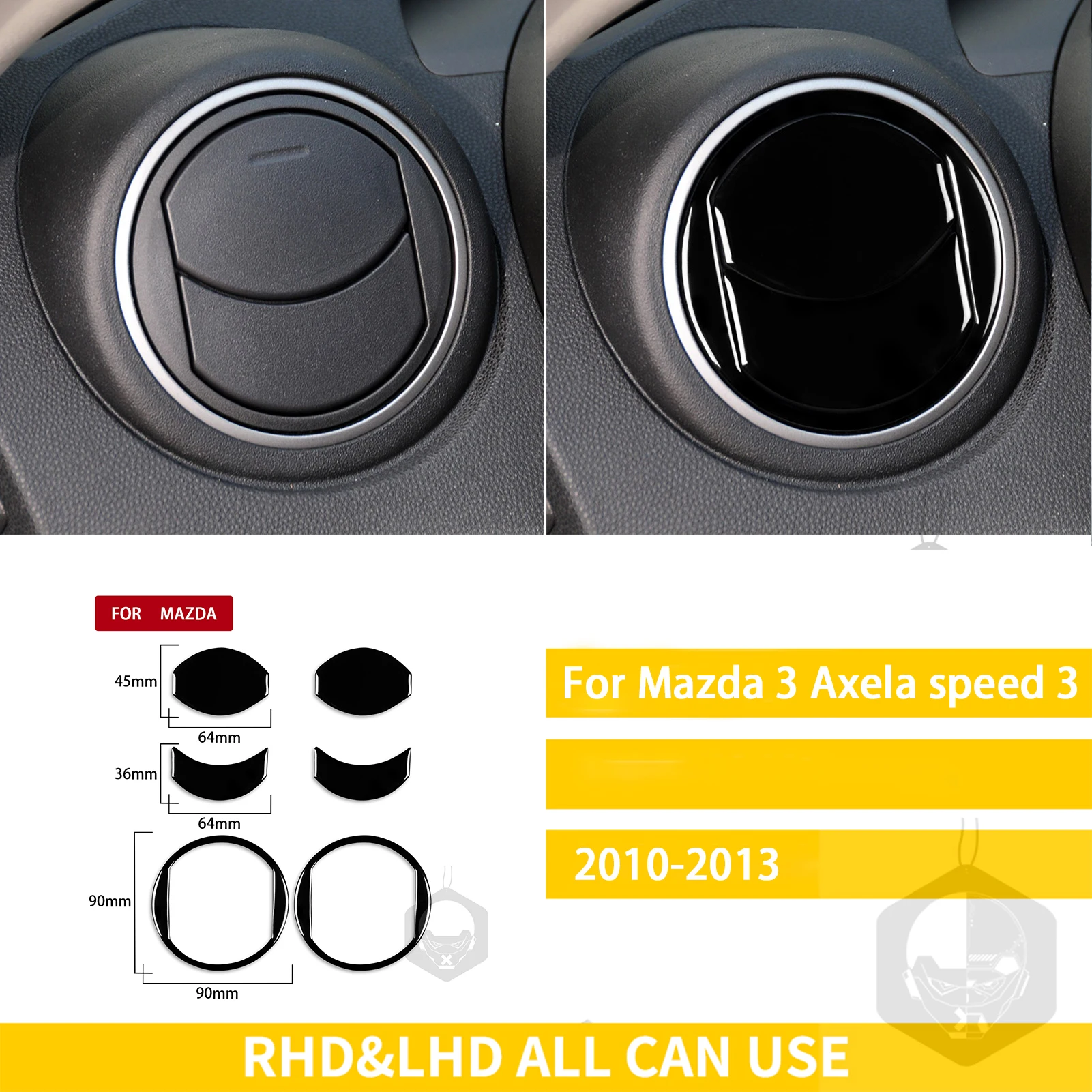 Side air vents