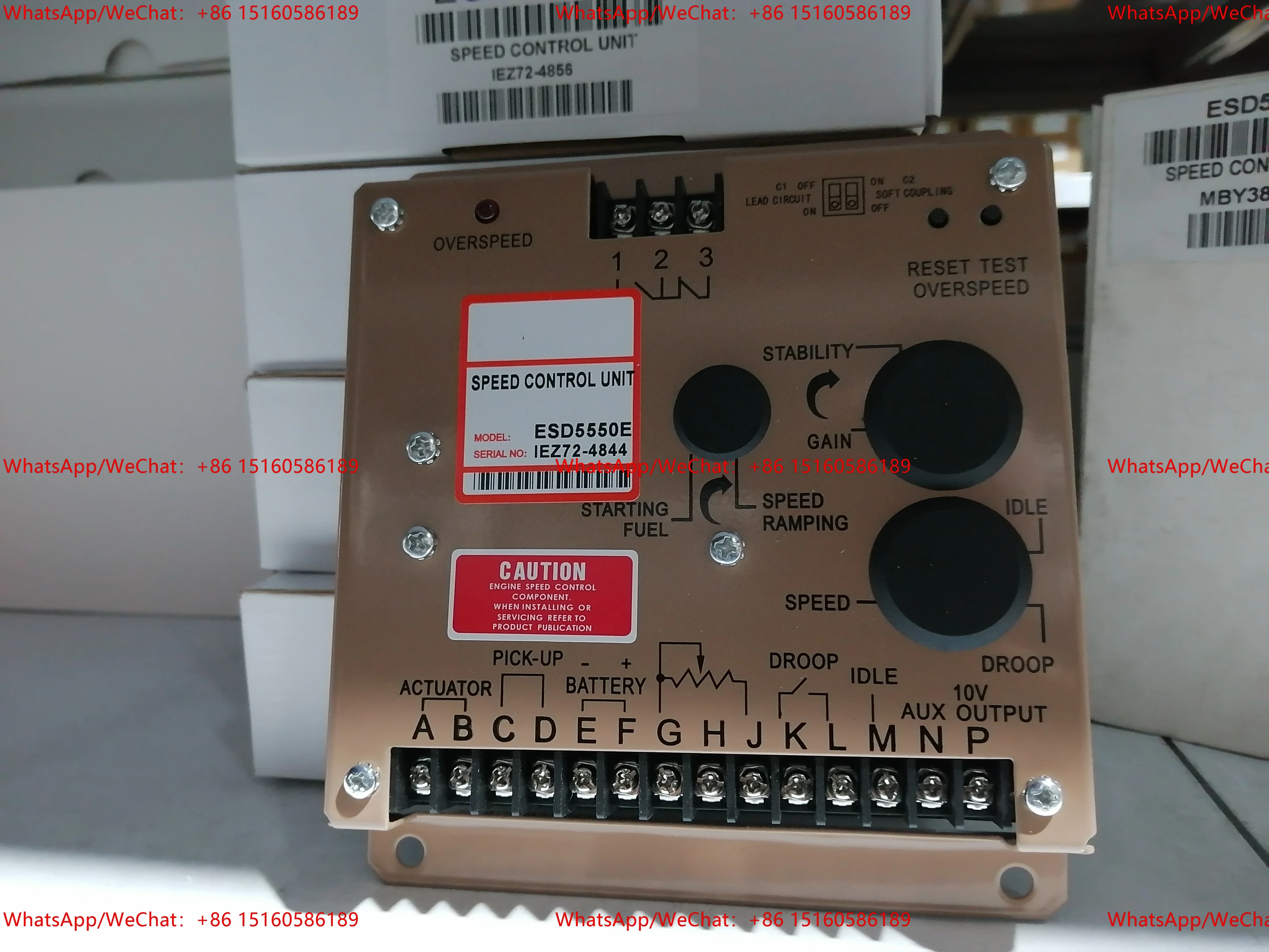 

Diesel Generator Engine Speed Control Unit ESD5550 ESD5550e Governor Speed Controller