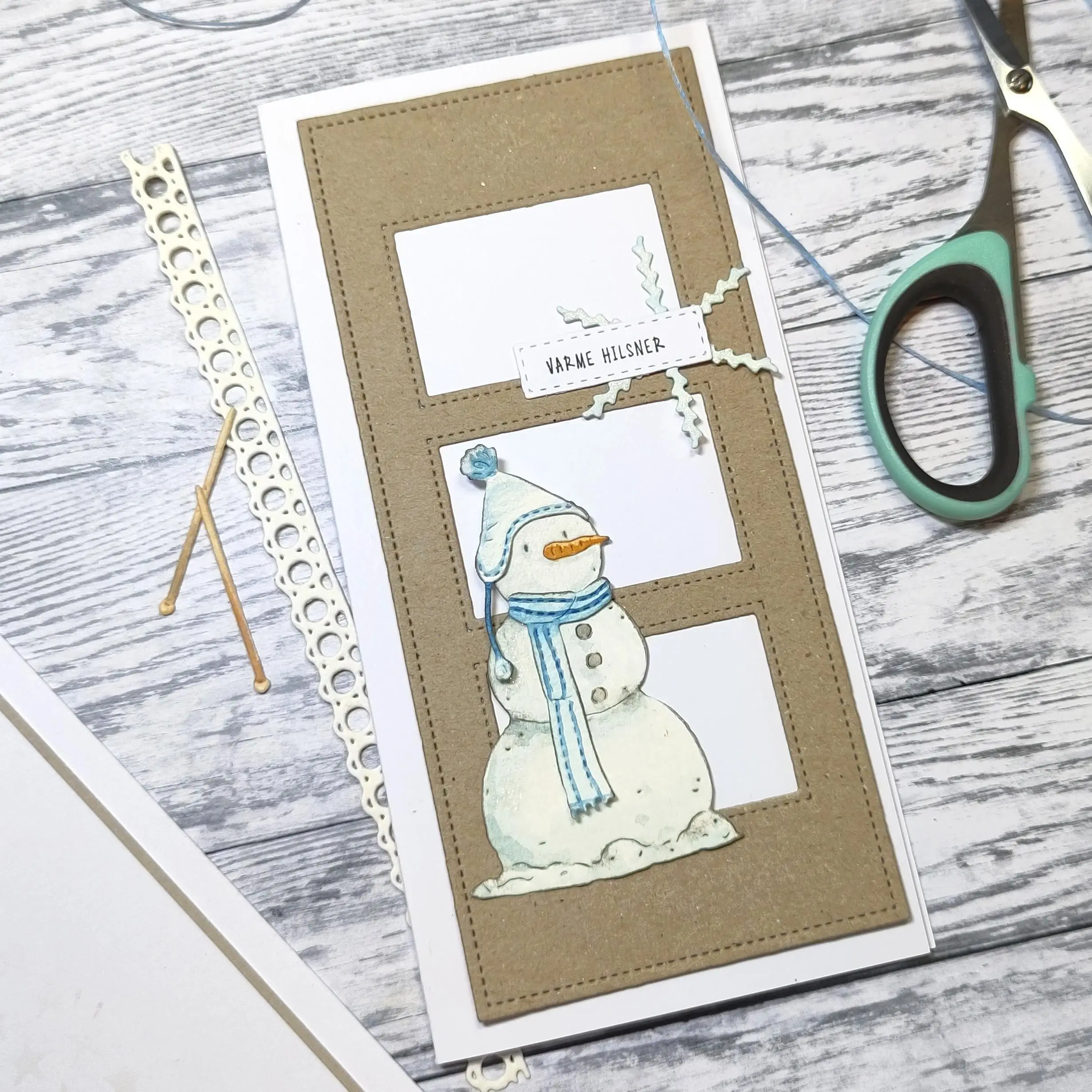 Christmas Snowman Sled Metal Die Cuts - Sunflower Flower Leaf Cutting Dies For Scrapbooking & Card Making