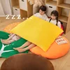 45/90CM Hamburger Composition Plush Rug Floor Mat Cushion Pillow Cushion 3