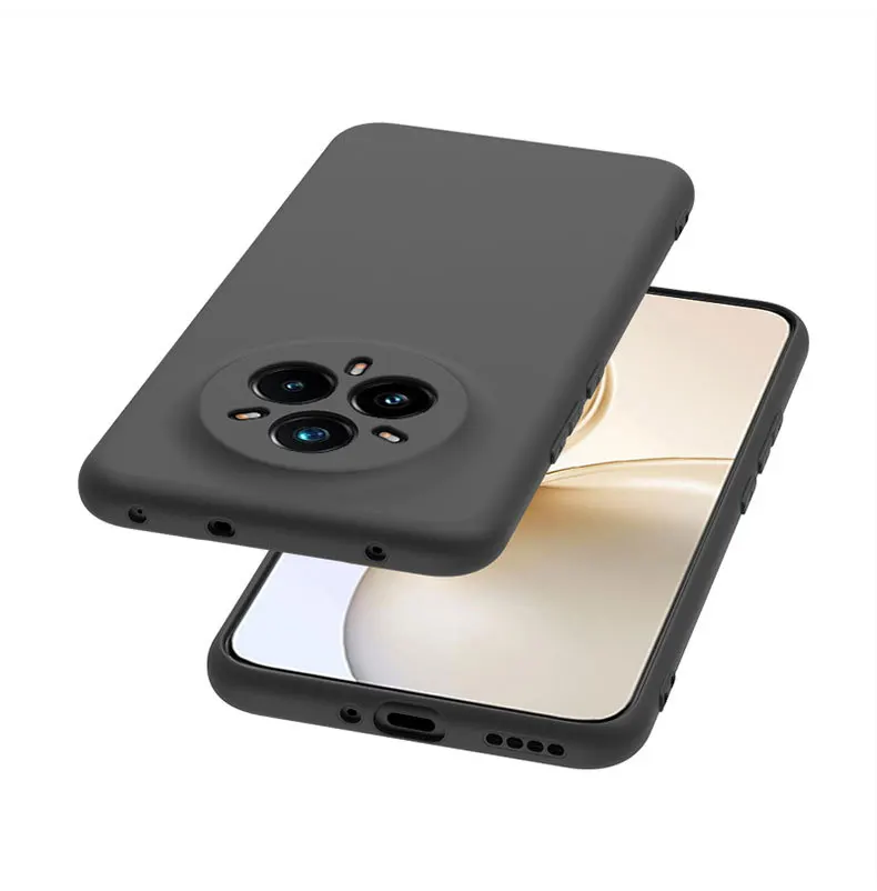 Luxury Matte Silicone Phone Case with Camera Protection - Premium Back Cover Coque Capa