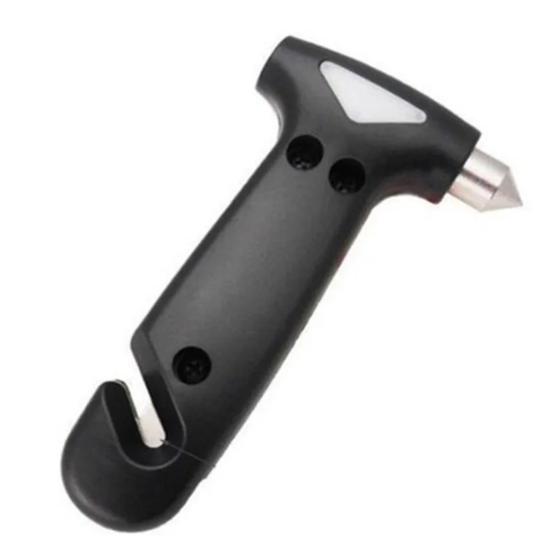 2 in 1 Multi Mini Safety Hammer Safety Hammer Keychain Escape Hammer Mini Emergency Hammer Emergency Window Breaker Emergency Car Hammer Glass Breaker Seatbelt Cutter Window Broken Escape Blade Tool Knife Tool