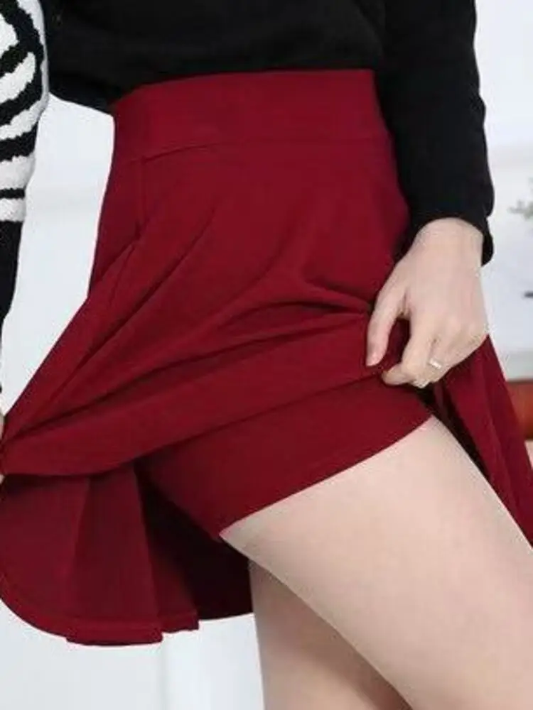 Solid Color Ballroom Standard Female Dance Skirts Casual Women's Classical High Waist Competition Modern Waltz Latin Skirt