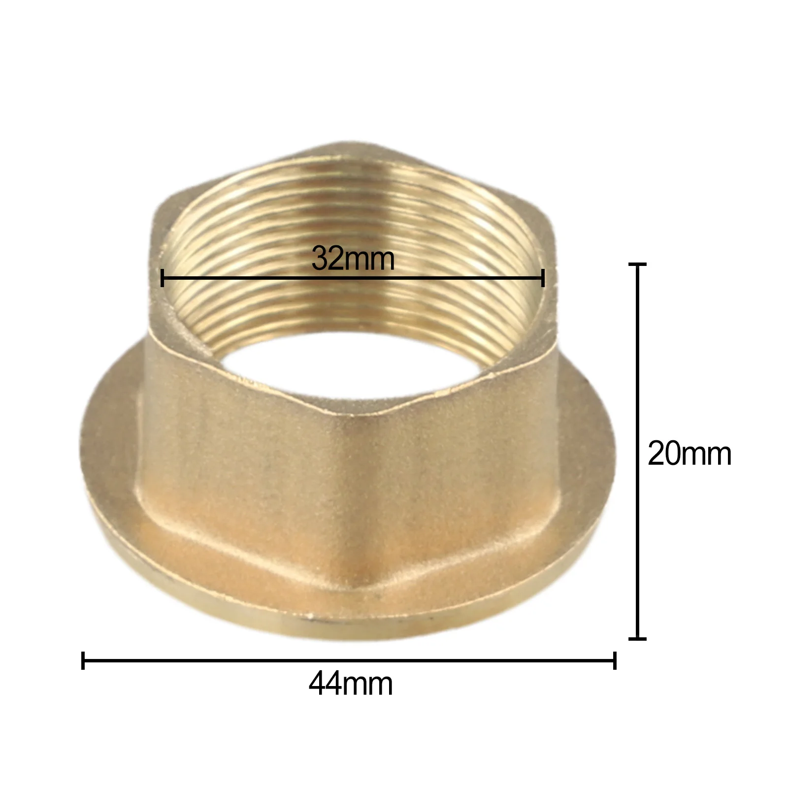 32mm Mixer Tap Backnut Kitchen Faucet Adapter For Kitchen Basin Sink Faucet Backnut Base Fastening Cap Spout Accessories