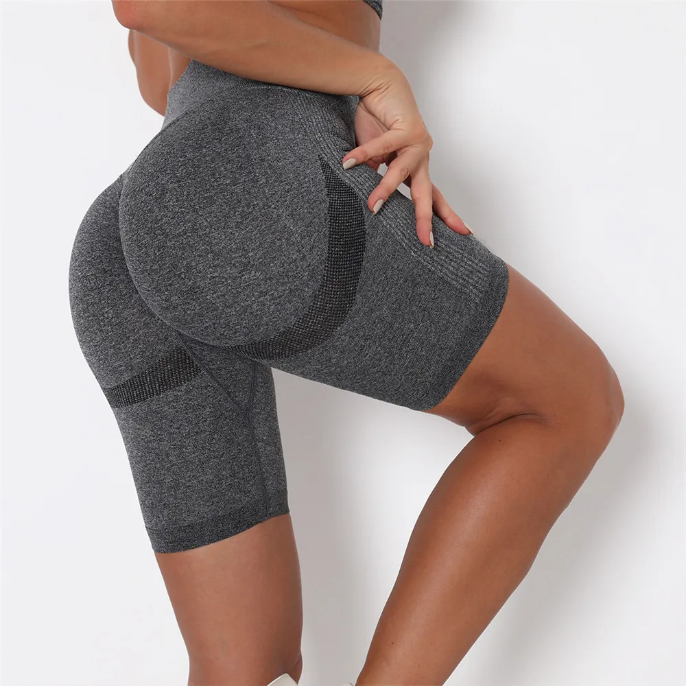 Sports Shorts Female Gym Running Fitness Leggings Women Sexy High Waist Hip Lift Tights Sport Yoga Workout Quick Dry Shorts
