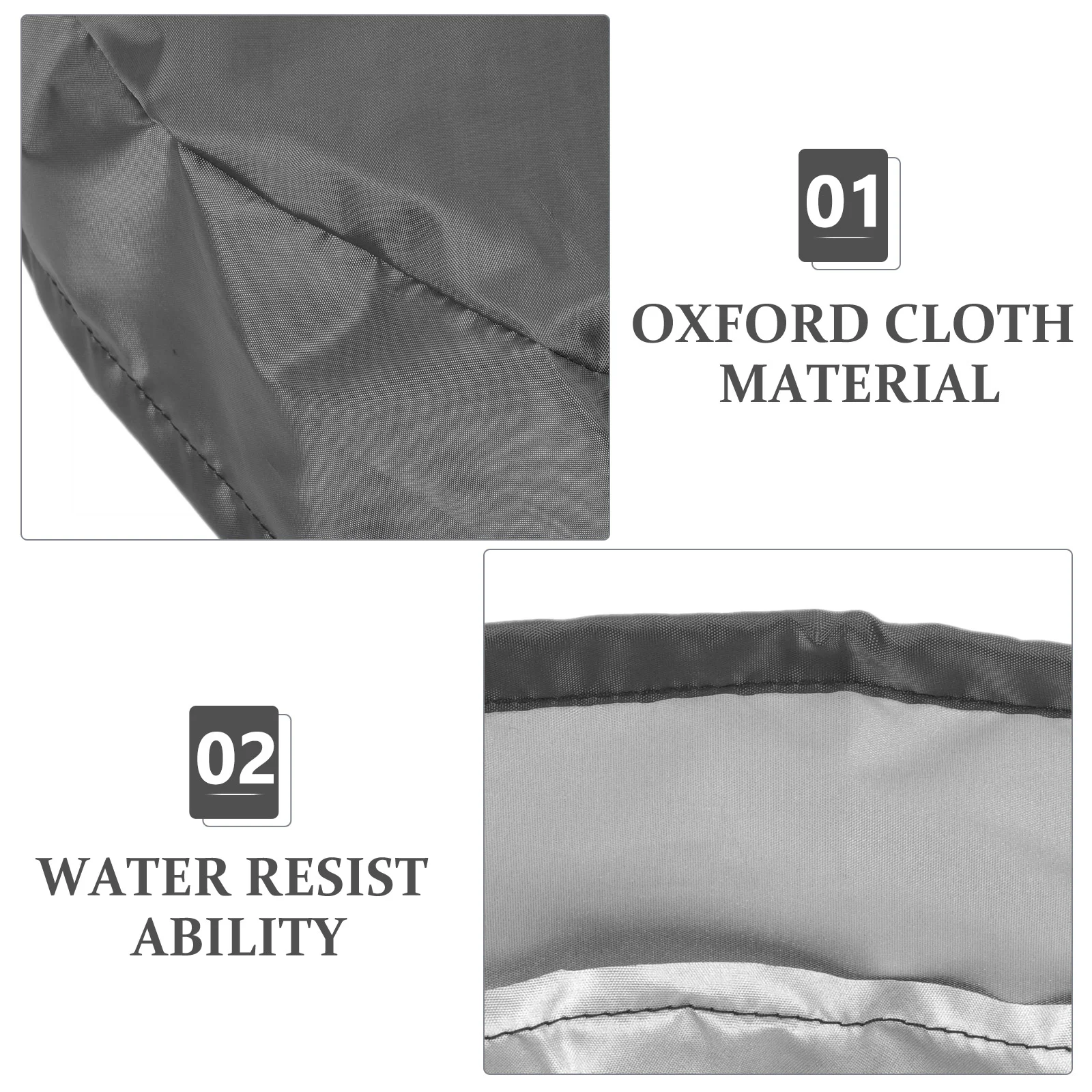 Plastic Barrel Cover Sealed Bucket Top Oxford Cloth Waterproof Rain Covers Water Tank All Purpose Household Accessories