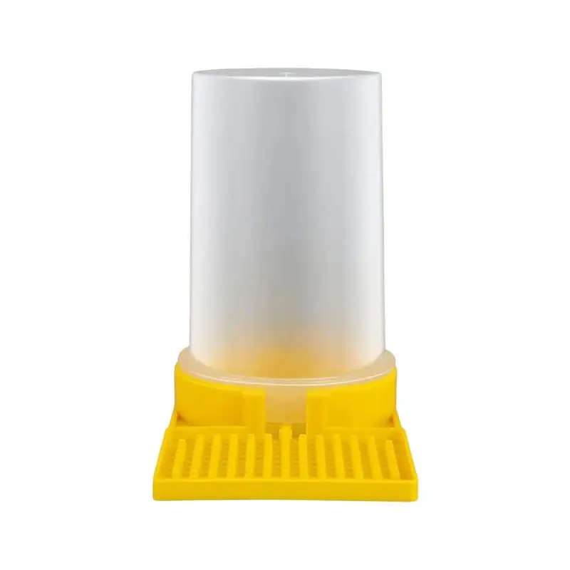 

Bee Water Feeder Beekeeping Honey Bee Feeders Watering Bees Tools Yellow Bee Beehive Drinking Bowl Nest Beekeeper Tool for Bees