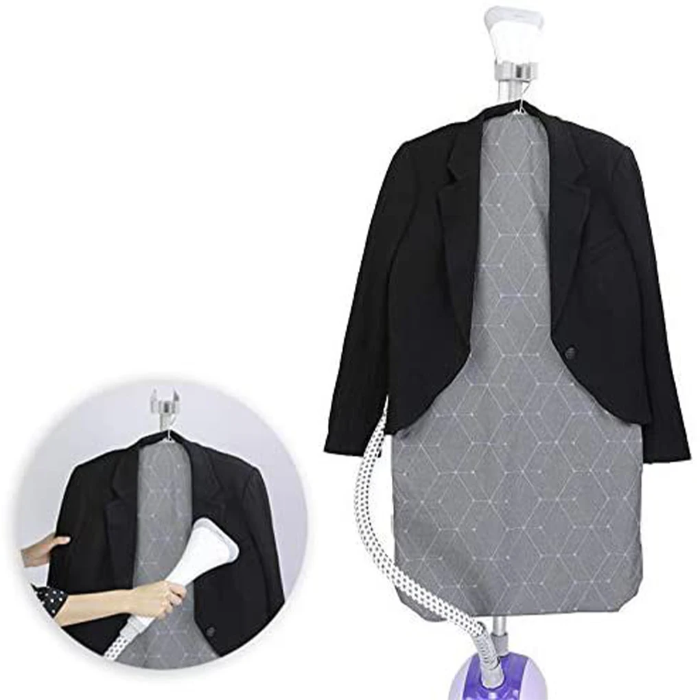 

Серый Портативный железный коврик для паровой глажки, прочный и быстрое глажение, тканевый домашний мат для глажки