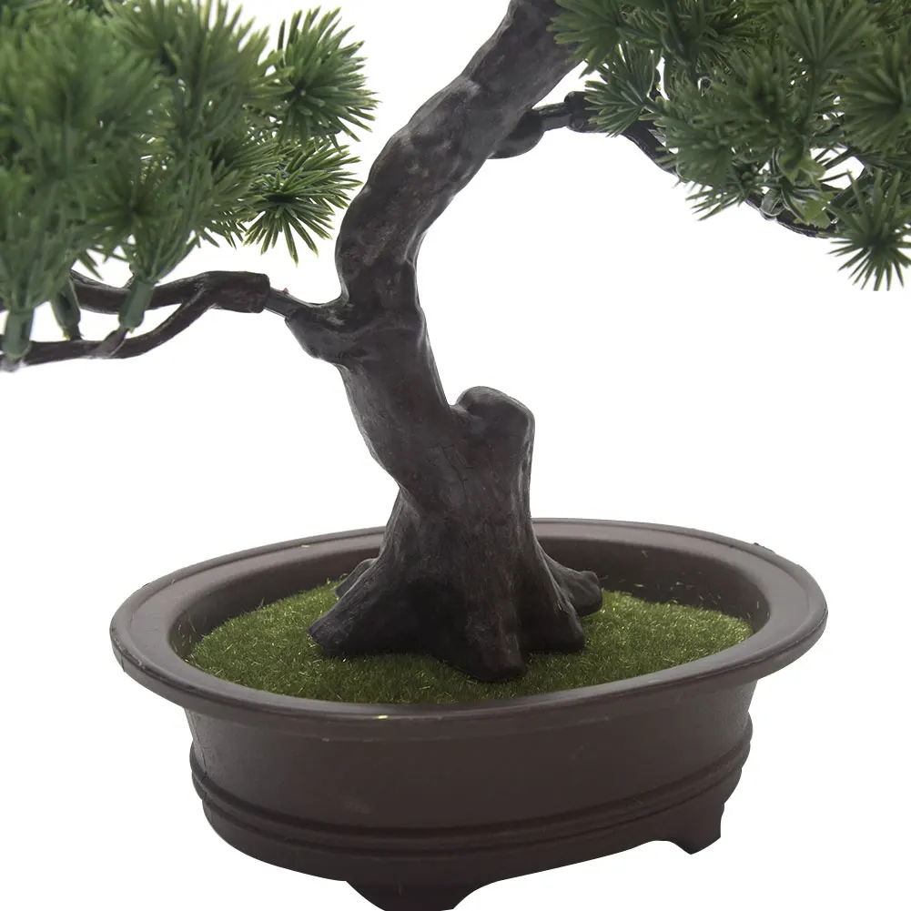 Artificial Home Simulation Pine Tree Potted Plant Office DIY Decorative Bonsai artificial plants artificial plant artificial plant decoration