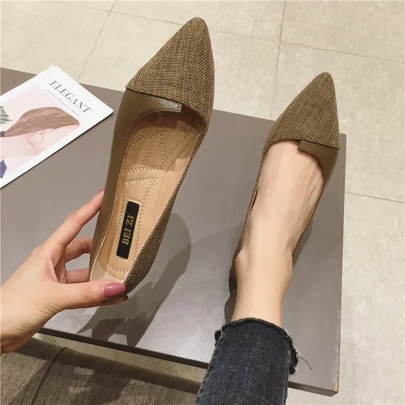 Women Flats Zapatos De Mujer Comfort Shoes for Ladies Shoes Casual Shoes Basic Simple Loafers Large Size 45 Lolita Shoes