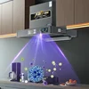 220V Kitchen Hood 600mm700mm Top Suction Small Size Range Extractor Exhaust Cooker Major Appliances Home 46m³ Suction 3