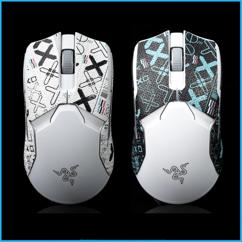 BTL Mouse Grip Tape Skate Handmade Sticker Non Slip Lizard Skin Suck Sweat for Razer Viper Ultimate Wireless Without Mouse