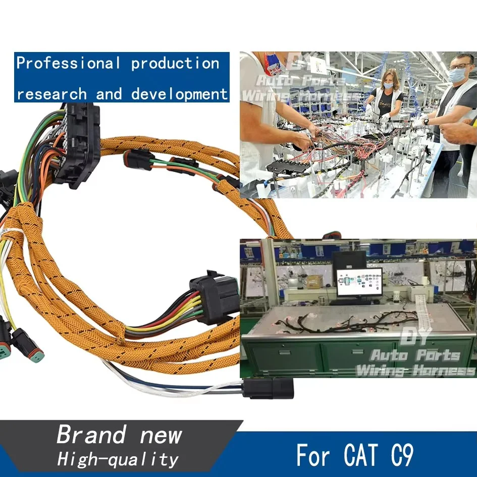 235-8202 2358202 Engine Wiring Harness For CAT Excavator 330D 336D 336DL 320 Caterpillar C9 Wire