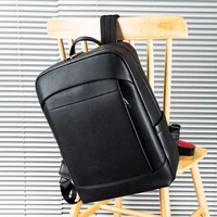 High Quality Genuine Leather Men's Backpack Large Capacity Laptop Bag School Backpack Male Shoulder Bag Leather Travel Backpacks 1