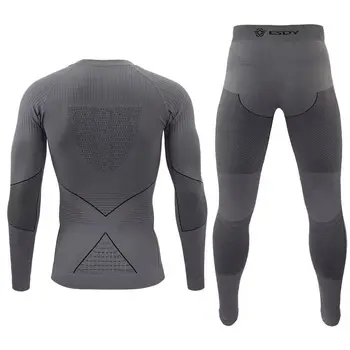 Outdoor Sort Suit Quick Dry Ski Thermal Underwear For Men Male Thermo Clothes Compression Set Thermal Tights Winter Leggings 6