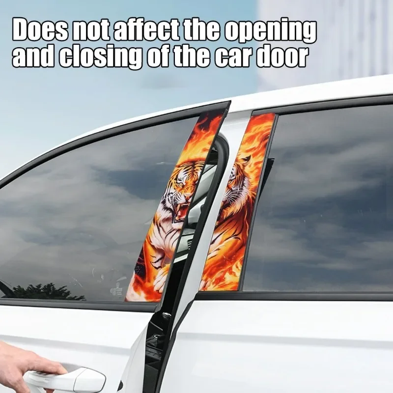 Bweele Autocollant Pour Poignée De Porte De Voiture, Protection