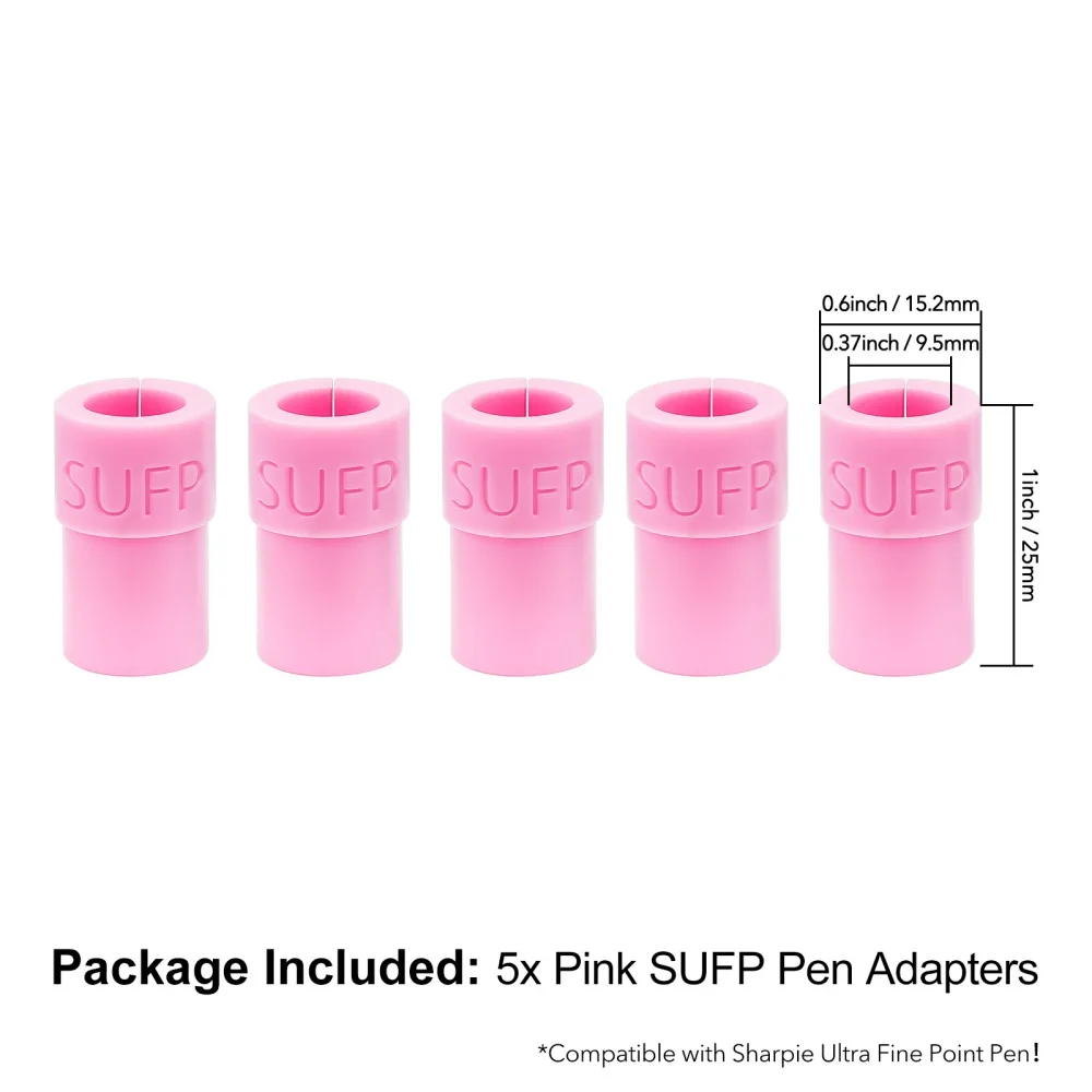Universal Pen Adapters for Precision and Artistic Drawing