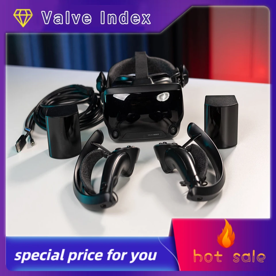 Valve Index all in one VR Headset Full Kit SteamVR Immersive