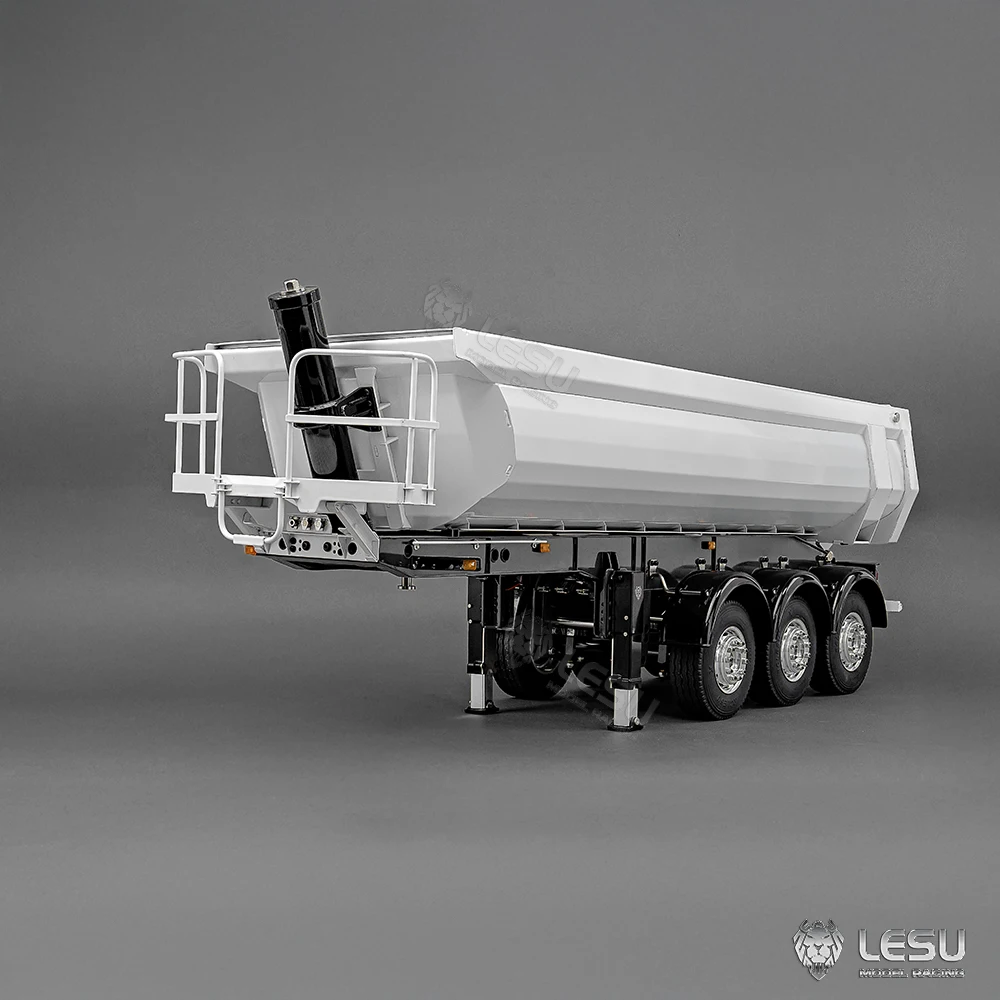 LESU Metal Hydraulic RC Dump Trailer 3Axles 1/14 for DIY TAMIYAYA RC Tractor Truck TOUCAN Remoted Car R620 770S FH16 Vehicle Toy Sfa29fb0e45ff4ea3860e42e9bd166b47U