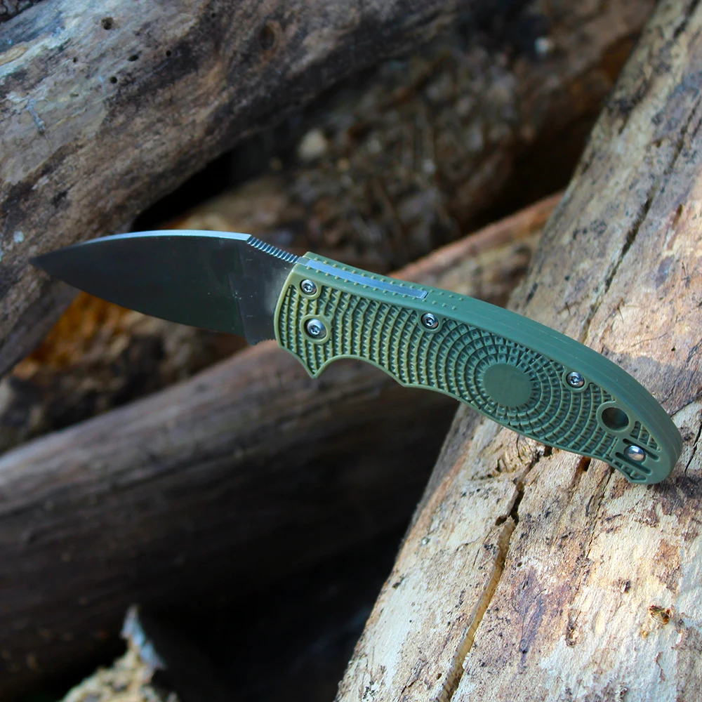 Spider lightweight outdoor folding knife camping survival sharp tactical self-defense tool knife 3