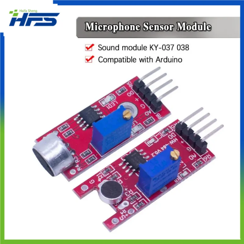 

Sound Detection Sensor Module for AVR PIC KY-037 KY-038, Sound Detection Sensor, High Sensitivity